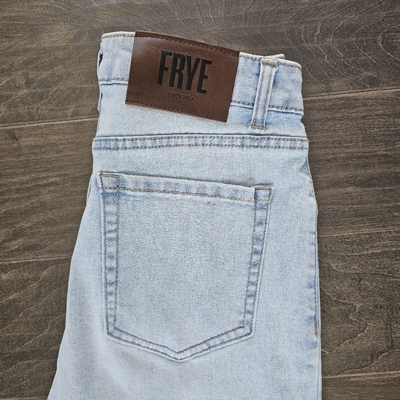 Frye Light Wash High-Rise Women's Jeans Sz 27/4 - Picture 7 of 9